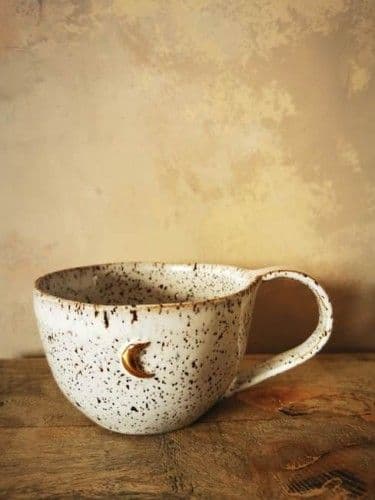 cup with moon